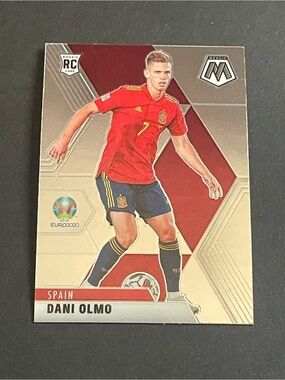 Panini 2021 Mosaic UEFA Euro 2020 Dani Olmo Rookie #164 Spain Card